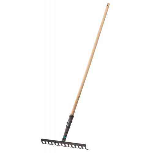 Грабли Gardena NatureLine стальные, 36 см с ручкой Одесса