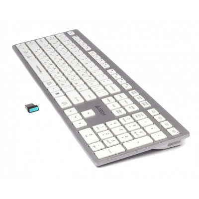Клавиатура A4Tech FBX50C USB/Bluetooth White (FBX50C White) Винница - изображение 5