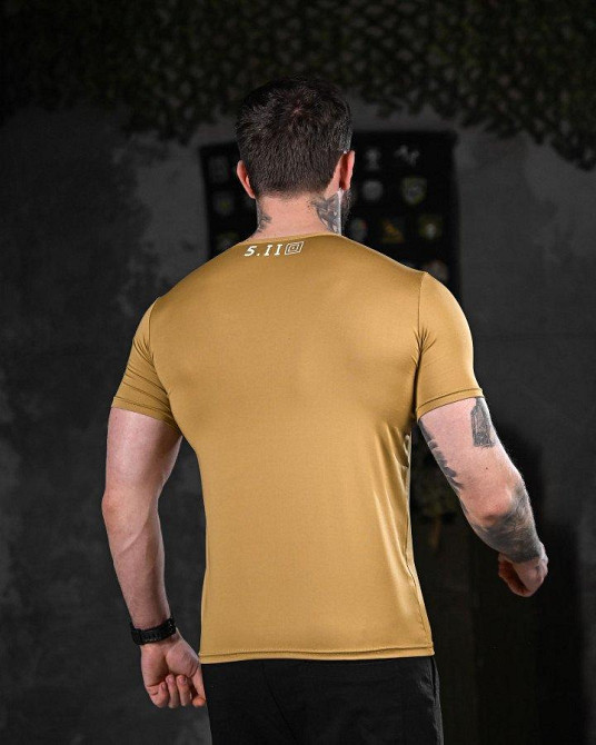 Компресійна футболка 5.11 койот 4 ДЛ7134 Одесса - изображение 3