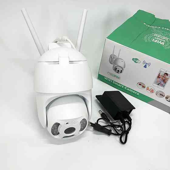 Бездротова вулична поворотна wi-fi камера 3.0 mp YH-8 Камера WiFi, Відеокамери для вулиці та приміщення HU-74 Львів