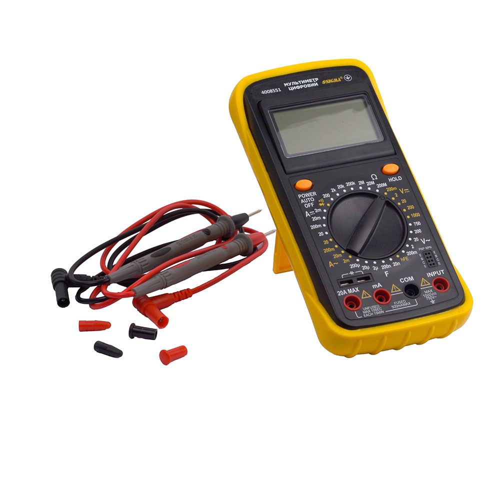 Sigma Мультиметр цифровой профи SIGMA (4008551) Коломия - фото 4