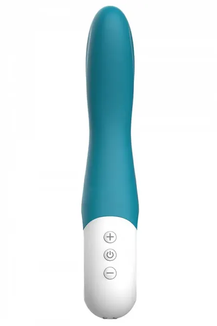 Вібратор точки G Liebe Bend It Rechargeable Ocean Blue, 10 режимів, дуже потужний, гнучкий стовбур Львів - фото 3