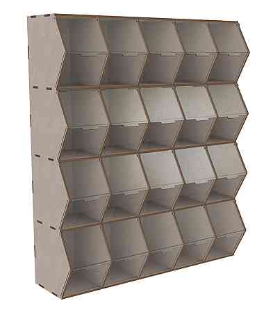 Диспенсер EKOSTAR для цукерок, снеків, горіхів, круп на 20 комірок Київ