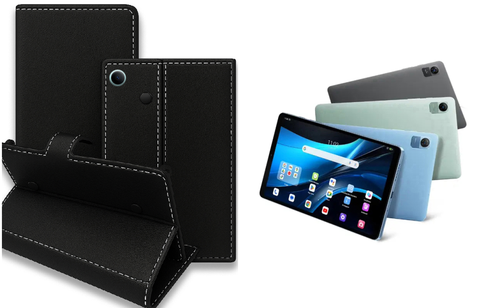 Книжка-трансформер для планшета Blackview Oscal Pad 10, колір Black Київ - фото 1