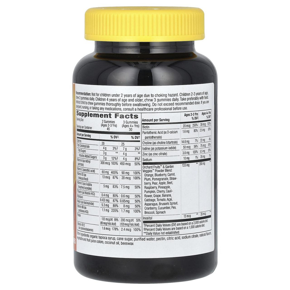 Мультивитамины для детей Nature`s Way Alive! Multi-Vitamin 90 жев таб фрукты Киев - изображение 2