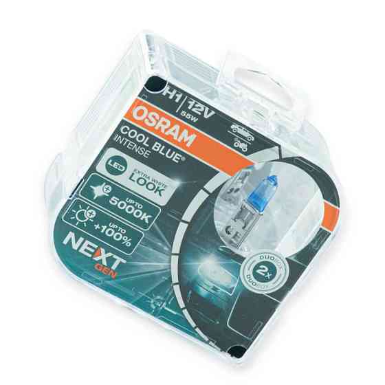 Автолампа 12V 55W Cool Blue Intense Next Gen 100% 5000К (пара) H1 Мукачево