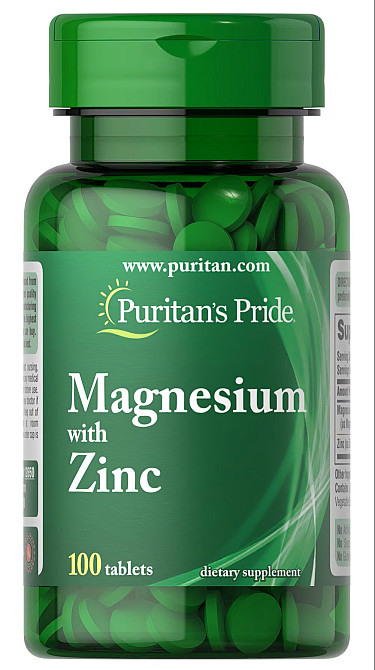 Magnesium Zinc 100 tabl Луцьк - фото 1