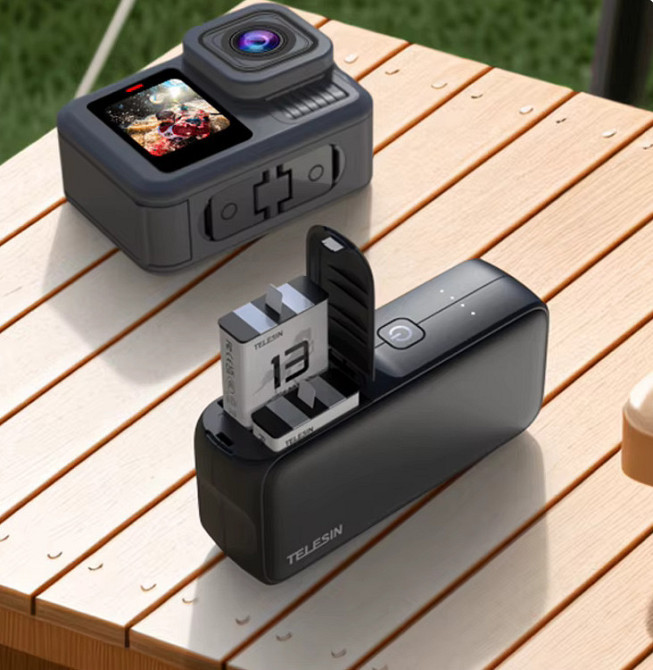 Зарядка повербанк GoPro 13 10000мАг 20Вт Telesin S0-PB-01-TGP Київ - фото 3