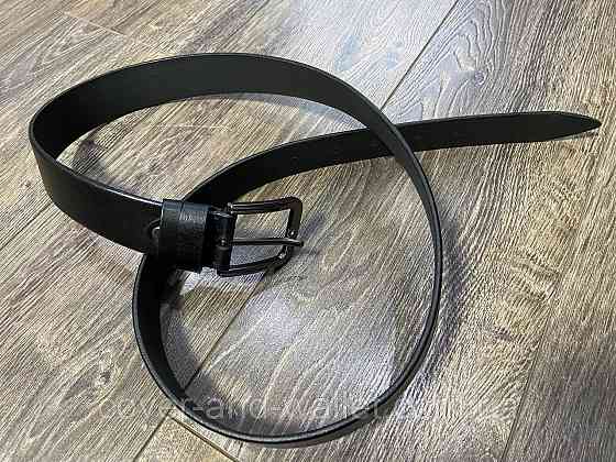 Классический брючный мужской ремень ST Leather 35мм (чорний) Киев