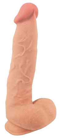 Фалоімітатор - Nature Skin Dildo With Movable Skin, 25 см Sex Aura Київ