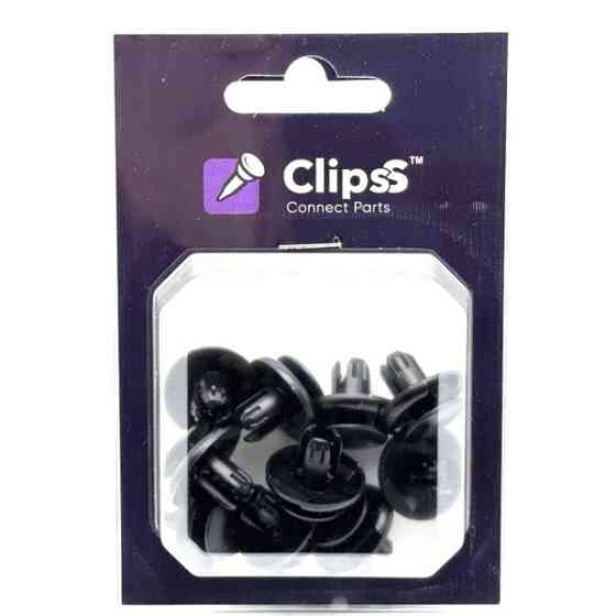 Натискна кнопка кріплення обшивки Clipss — Honda, Mitsubishi, Mazda, Toyota, Lexus | MU000319, MR220501, 91512-SX0-003 Ковель