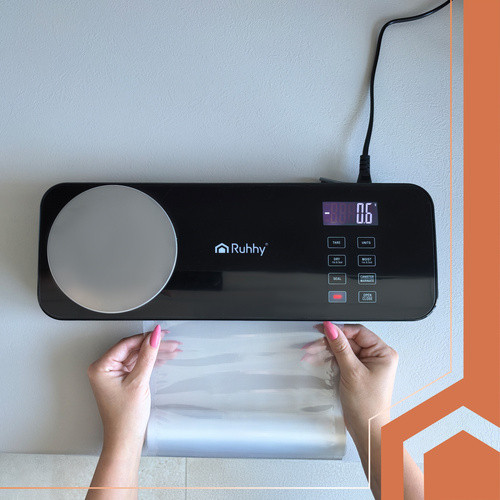 Вакуумный упаковщик для продуктов с весами 9 л/мин + рулон Ruhhy (24756) Нововолынск - изображение 9