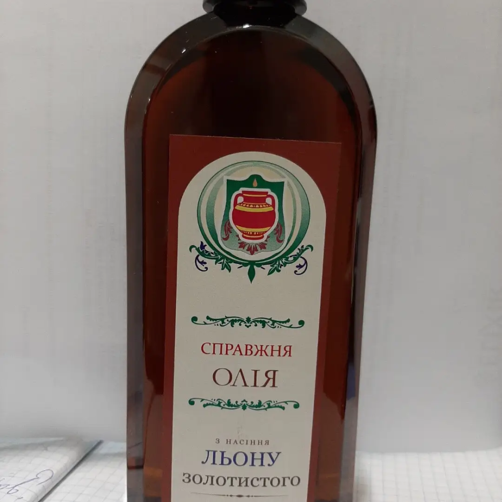 Масло из семян Золотистого льна 500 мл Киев - изображение 1
