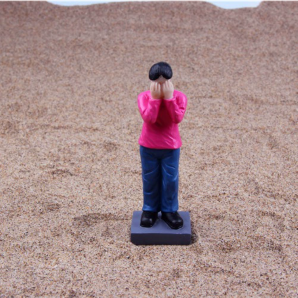 Набір мініатюрних фігурок «Побутові конфлікти та емоції» для пісочної терапії, 6 шт. Полістоун Одеса - фото 4