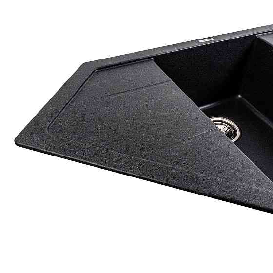 PLATINUM Гранітна мийка для кухні Platinum 9950 PANDORA матовий Карбон Київ