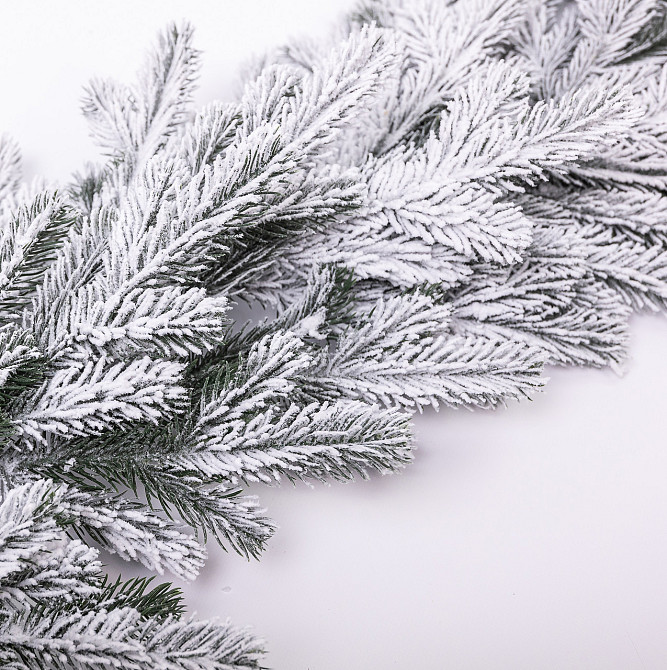 Lugi Хвойна лита гірлянда 2 м засніжені гілки ялинки TD-BRNCHSN2 Київ - фото 1