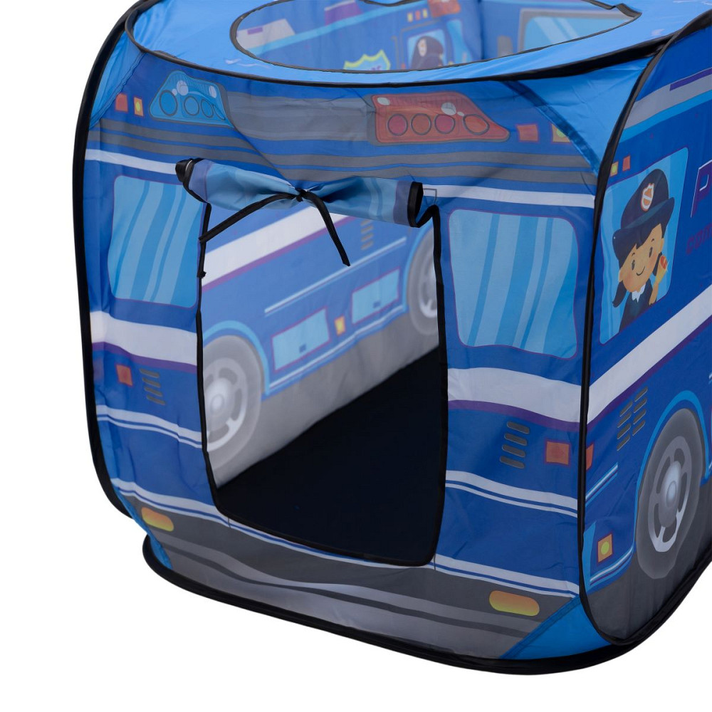 Lugi Дитячий ігровий намет «Поліцейська машина» 110×70×66 см намет для хлопчика Синій HP-S-5NDB Коломия - фото 4
