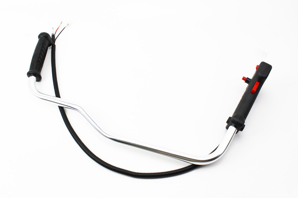 Ручка газа + трос (курок "широкий", з трубою, цільна) Киев - изображение 1