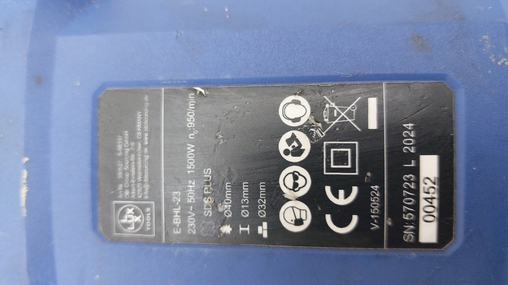 Перфоратор LUX-TOOLS E-BHL-23 (Б клас) Луцьк - фото 4