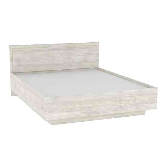 Кровать Кристалл №2 двуспальная, Дуб Шамоні Світлий, 2035х1632х850 Львов