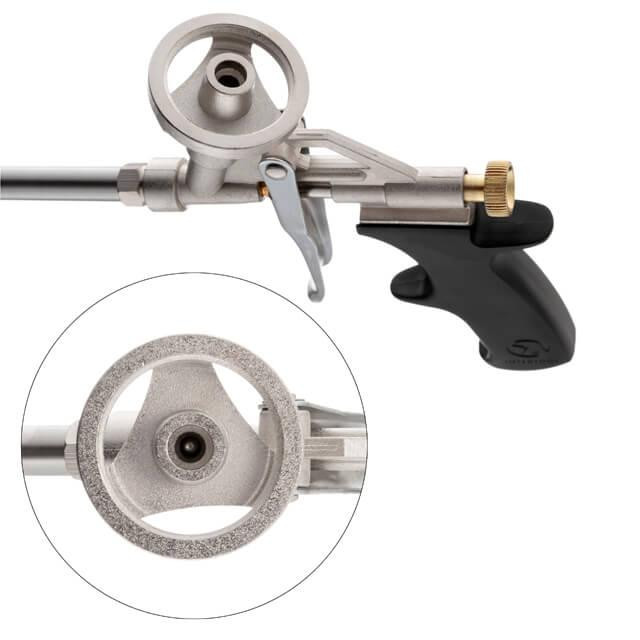 Пістолет для піни, з довгим носиком 500 мм, 4 насадки INTERTOOL PT-0650 Київ - фото 4