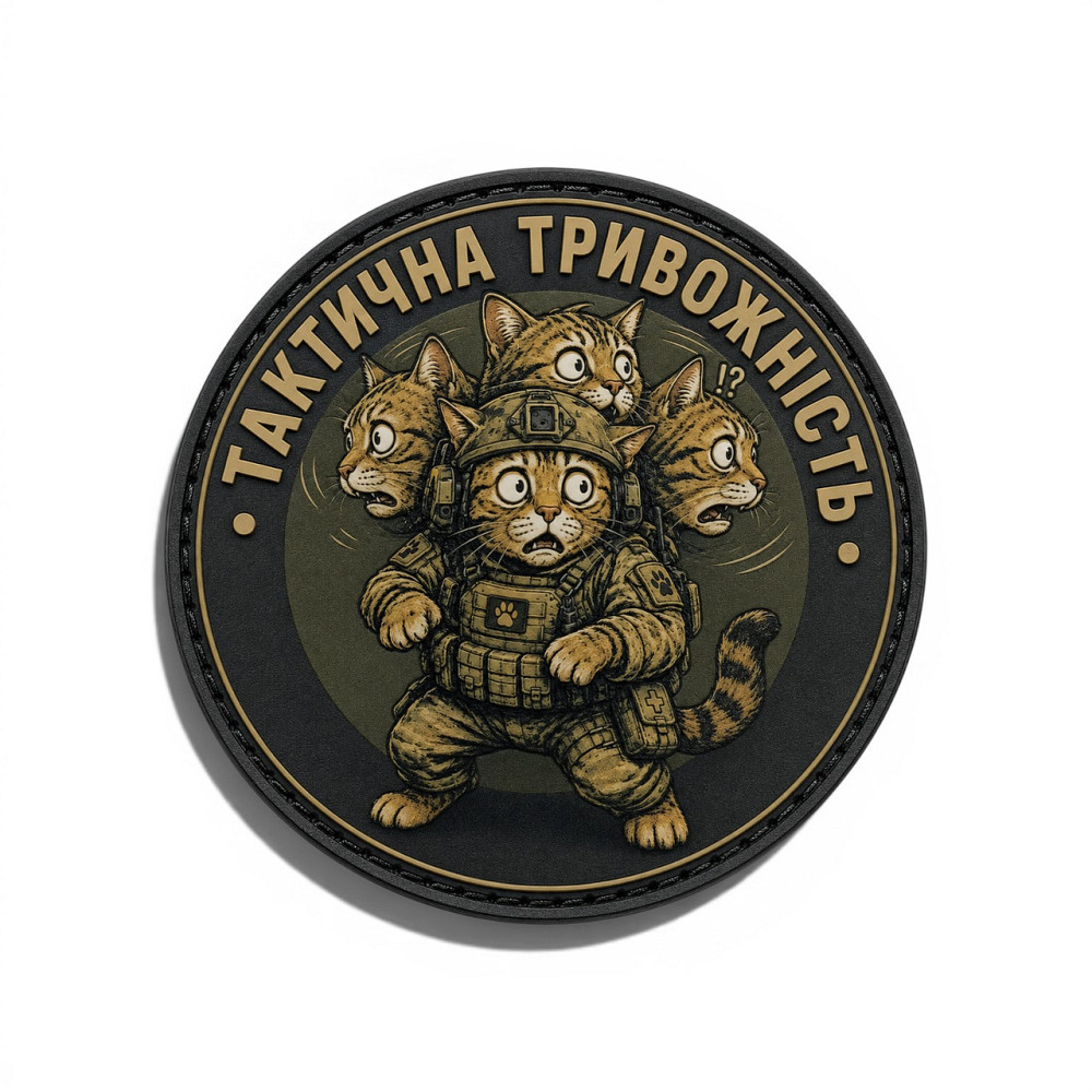 Патч / шеврон Тактична тривожність Запоріжжя - фото 1