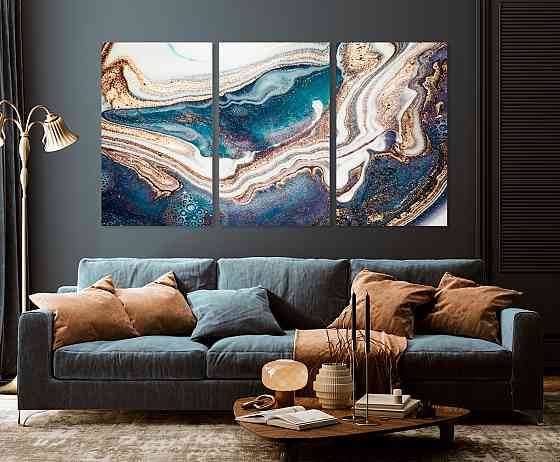 Модульная картина в гостиную / спальню   Флю-Арт     ART-208_3A 100х150 см Киев