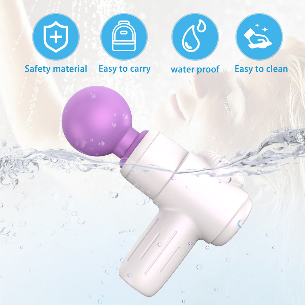 Мини-массажёр Every Night Toys Candice бело-фиолетовый, 10 режимов вибрации Sex Aura Киев - изображение 4