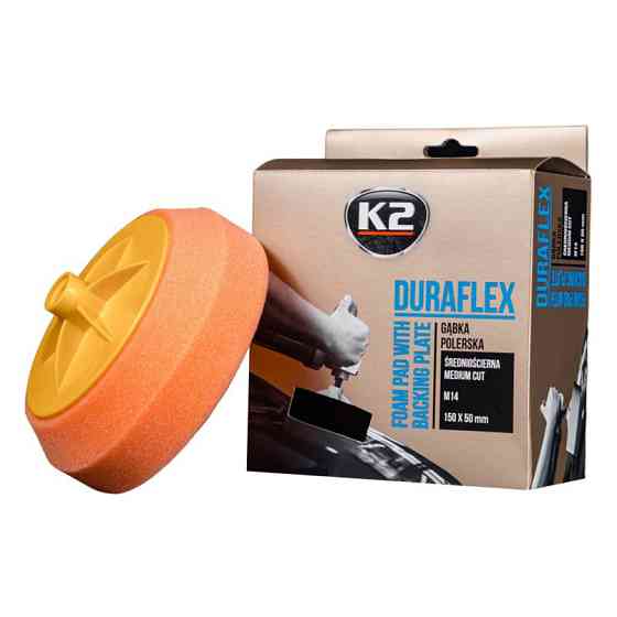 Губка полировальная K2 Duraflex средняя 150х50мм Львов