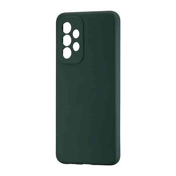 Samsung A33 A336 Чохол силіконовий Мікрофібра (хакі) Одеса