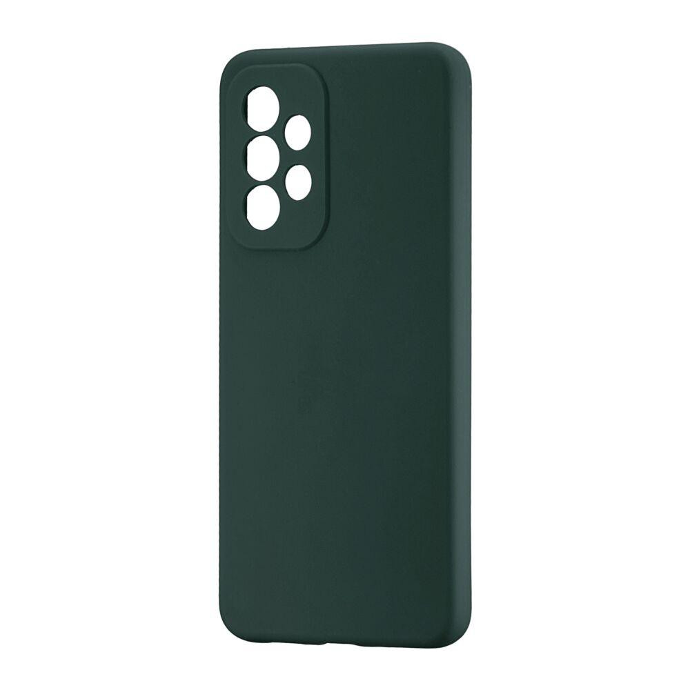 Samsung A33 A336 Чохол силіконовий Мікрофібра (хакі) Одеса - фото 1