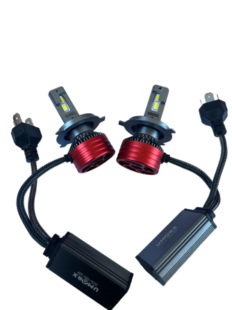 LED лампи H4 F6 CANBUS 6000K (12V-24V) — Потужне Ближнє/Дальнє світло (Комплект 2 шт) Харків