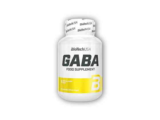 Гамма-аміномасляна кислота Biotech GABA 60 caps Луцьк