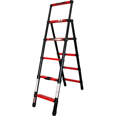 Драбина GTM cтрем'янка телескопічна 5сх., 1,7м (KME5056B) Вінниця - фото 1