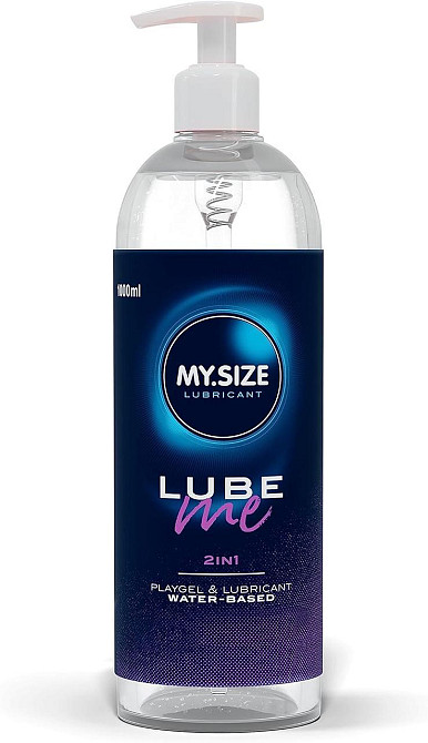 Лубрикант - My.Size Lube Me 2in1, 1000 мл Sex Aura Київ - фото 1