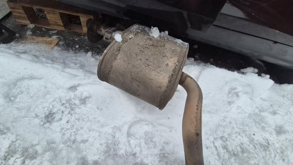 Выхлоп Киа стенгер 3.3 бен (одна банка) Киев - изображение 2