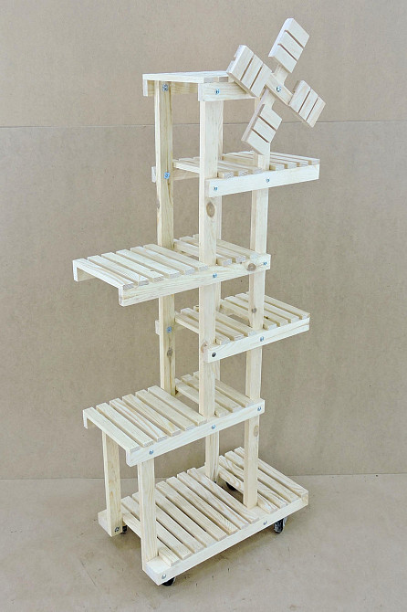 Підставка для квітів "Матурі 3" на коліщатках бланже Миколаїв - фото 5