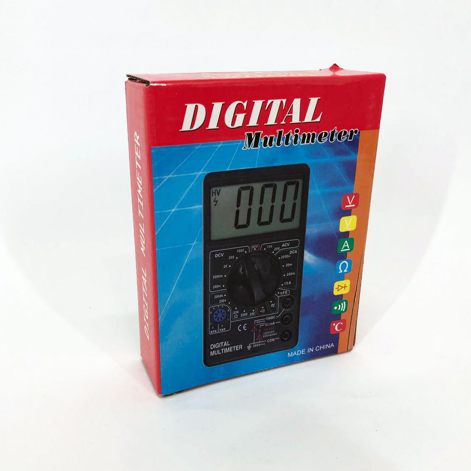 Компактний мультиметр для домашнього використання, Тестер електропроводки, Мультиметр тестер напруги LO-26 Львів - фото 14