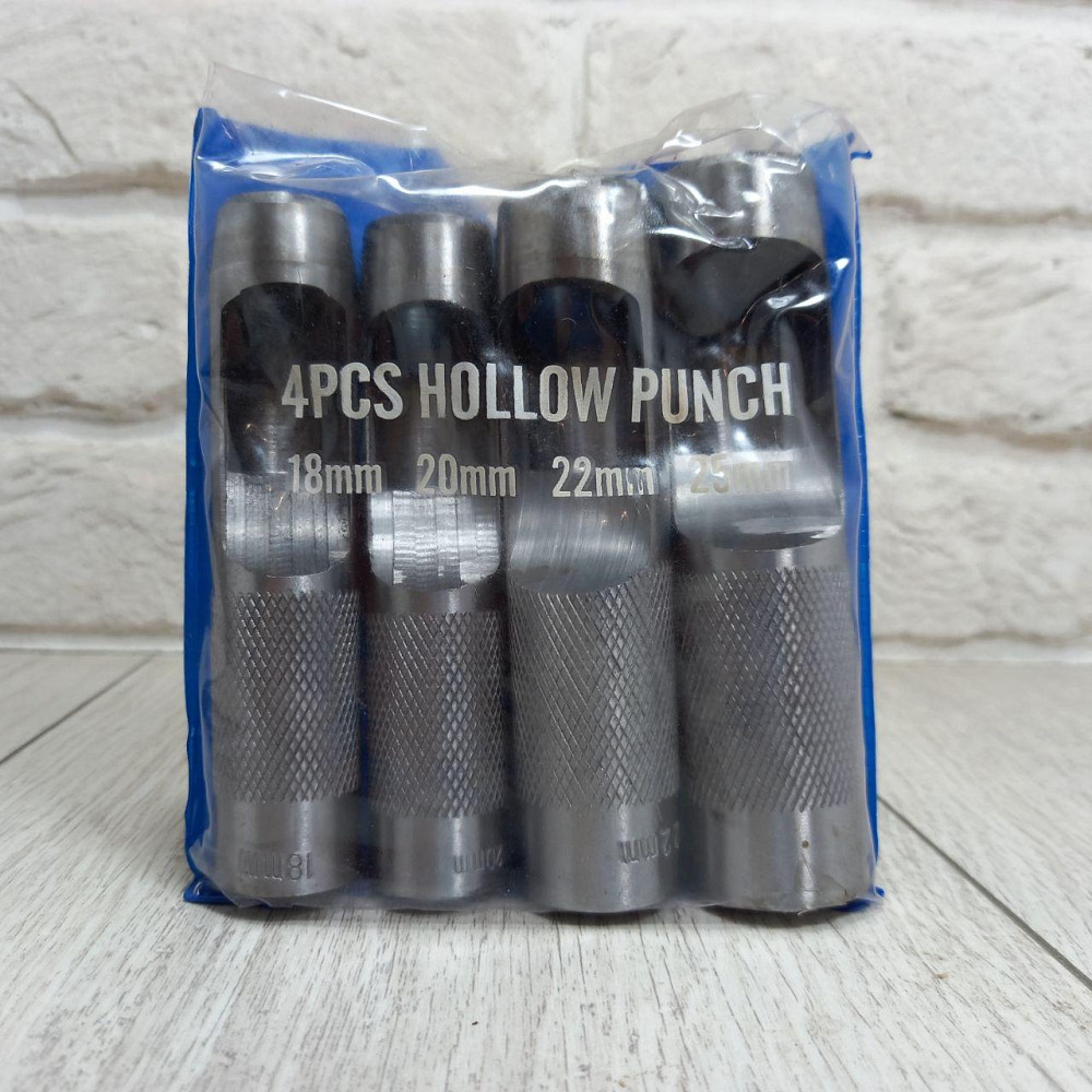 Набор просечек 18-25 мм 4 шт, в наборе Харьков - изображение 1