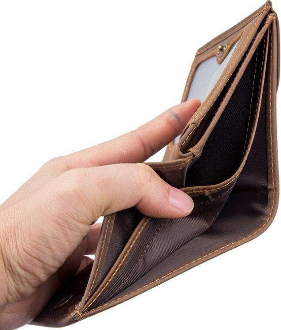 Кошелек Vintage 14478 Коричневый Киев - изображение 2