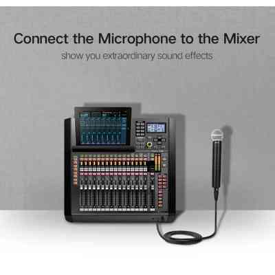 Кабель мультимедійний 6.35mm M to XLR F 2.0m AV131 black Ugreen (20719) Вінниця