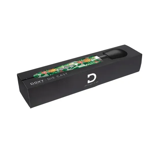Вібромасажер DOXY Die Cast PINEAPPLE, дуже потужний, живлення 220В, металевий корпус Львов