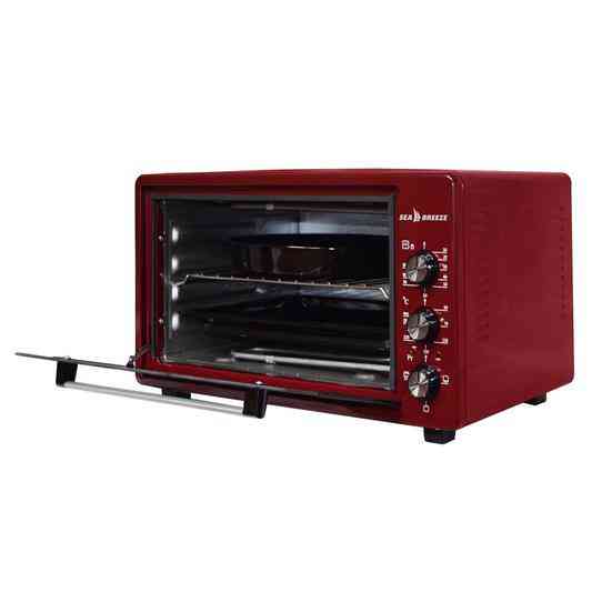 Электропечь с духовкой настольная Sea Breeze SB-0703 38 л 1420 Вт, Кухонная печь многофункциональная MH-24 Львов