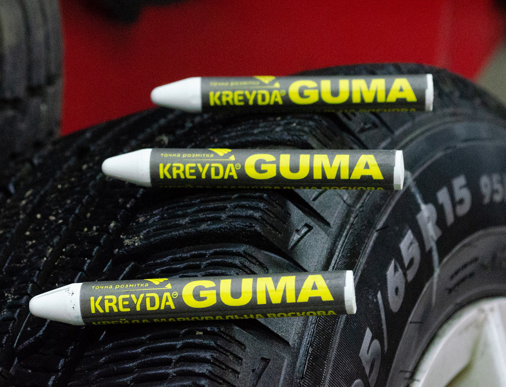 Для Гуми, крейда воскової розмічальний (білі) GUMA Павлоград - фото 6