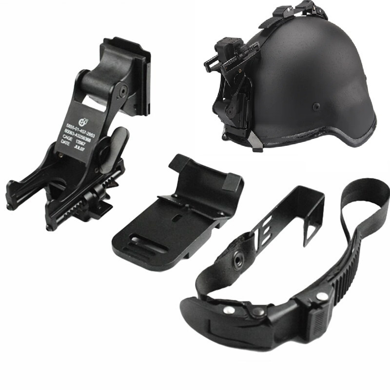 Комплект кріплень на круглу каску Mich Ach для NVG PVS-14 PVS-7 для швидкого знімання (Метал) Вінниця - фото 2