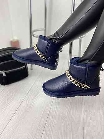 ADA Угги жіночі ADA сині натуральна шкіра зима 36р.40р.41р. (2547) Коломия