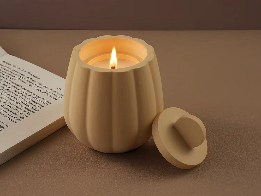 Силиконовая форма для подсвечника из смолы,глины,воска 91 х 87 мм 