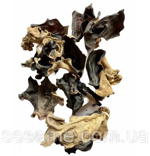 Азиатский древесный гриб Муэр чёрный 1кг Харьков - изображение 1