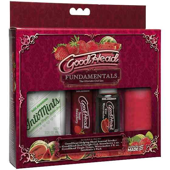 Набор для минета Doc Johnson GoodHead Fundamentals Kit (мятая упаковка!!!) Sex Aura Киев
