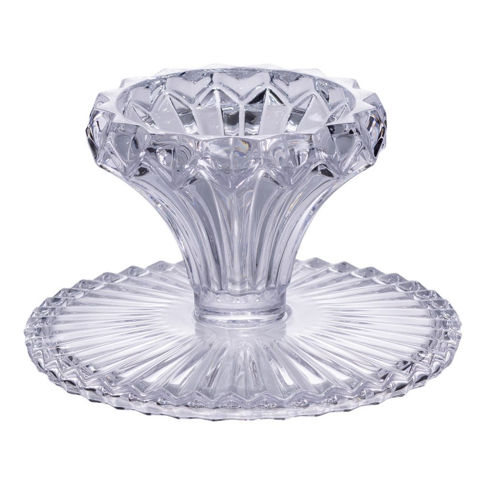 Стеклянная тортовница на ножке Ø26 см Киев - изображение 3